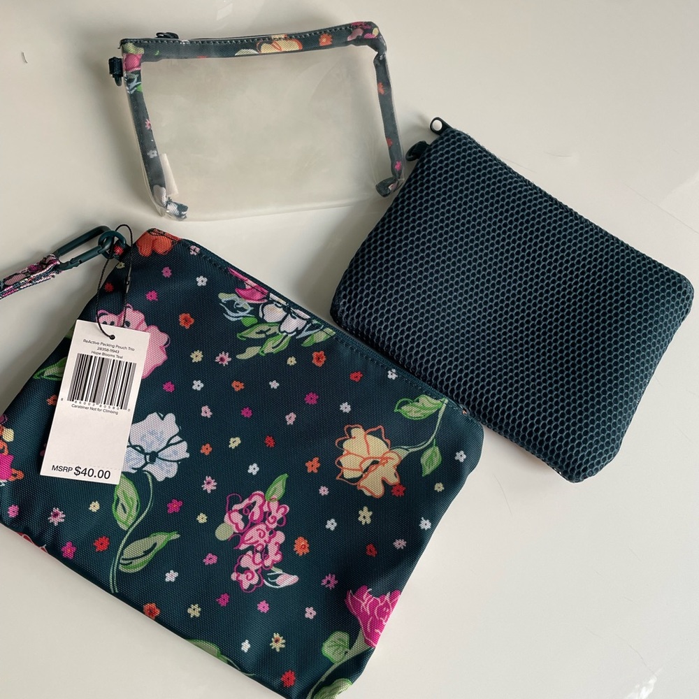 Vera Bradley Packing Pouch Trio.